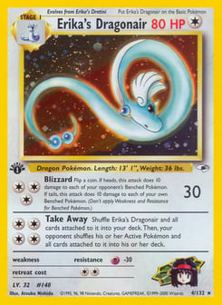 Erika's Dragonair 4/132 Gym Heroes