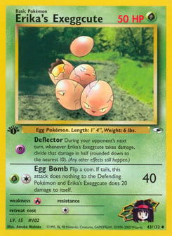 Erika's Exeggcute 43/132 Gym Heroes