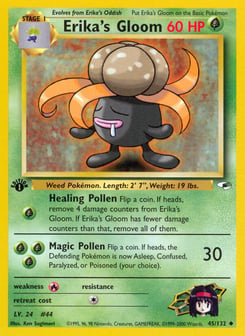 Erika's Gloom 45/132 Gym Heroes