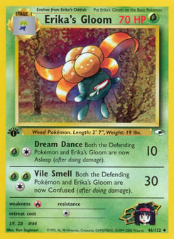 Erika's Gloom 46/132 Gym Heroes