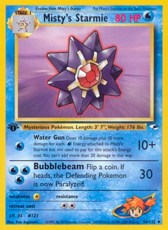 Misty's Starmie 56/132 Gym Heroes