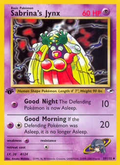 Sabrina's Jynx 59/132 Gym Heroes