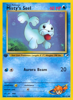 Misty's Seel 88/132 Gym Heroes