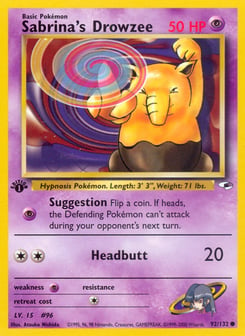 Sabrina's Drowzee 92/132 Gym Heroes