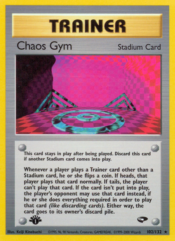 Chaos Gym 102/132 Gym Challenge