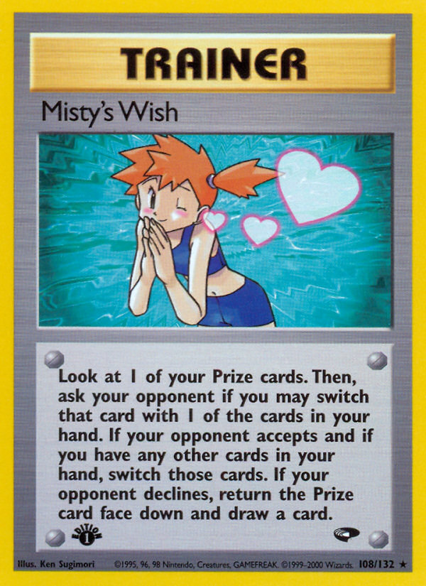 Misty's Wish 108/132 Gym Challenge