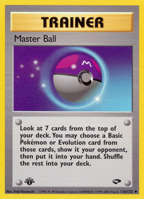 Master Ball 116/132 Gym Challenge