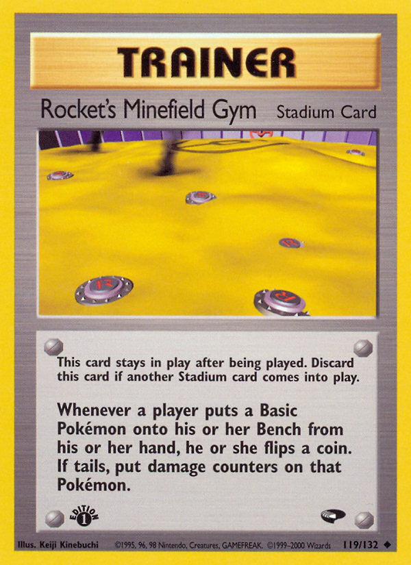 Rocket's Minefield Gym 119/132 Gym Challenge