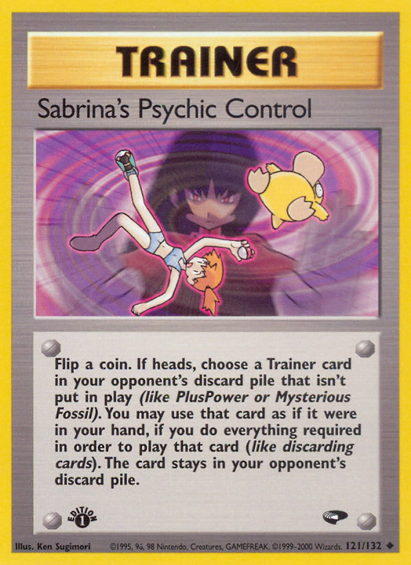 Sabrina's Psychic Control 121/132 Gym Challenge