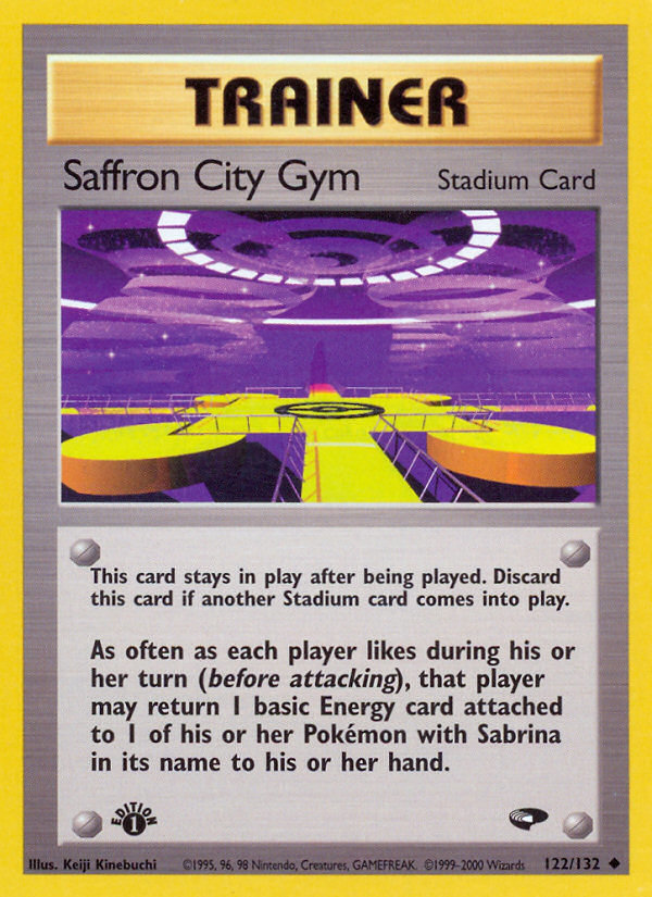 Saffron City Gym 122/132 Gym Challenge