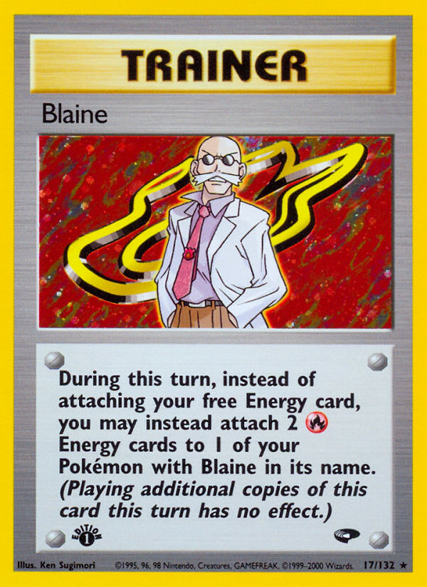 Blaine 17/132 Gym Challenge