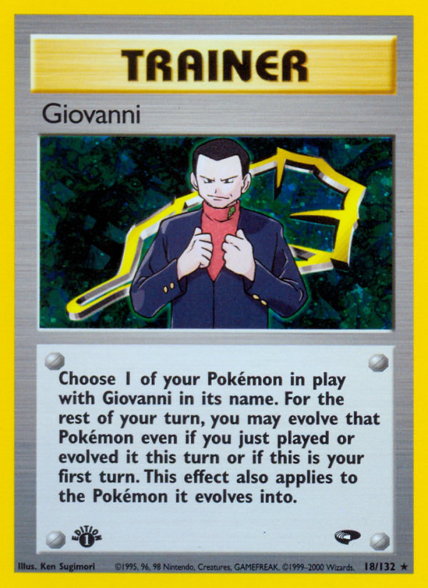 Giovanni 18/132 Gym Challenge