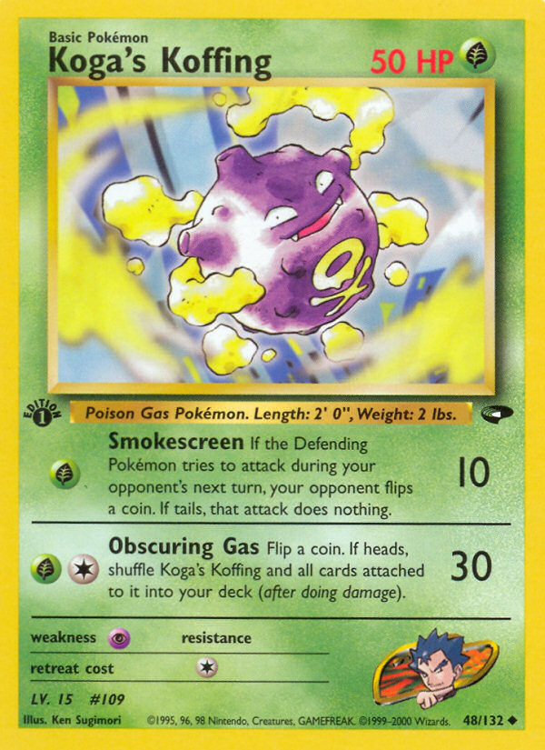 Koga's Koffing 48/132 Gym Challenge
