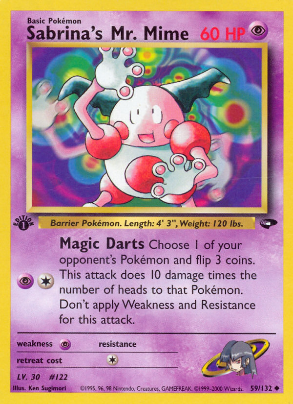 Sabrina's Mr. Mime 59/132 Gym Challenge