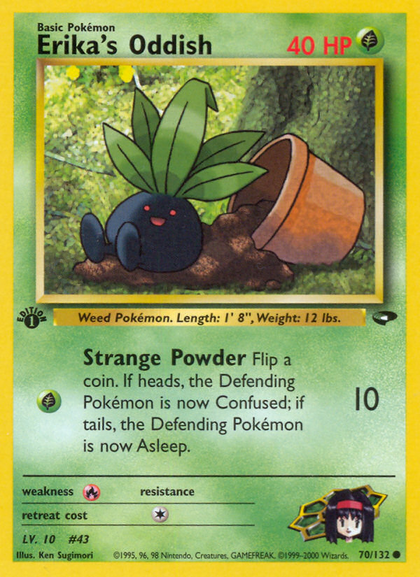 Erika's Oddish 70/132 Gym Challenge