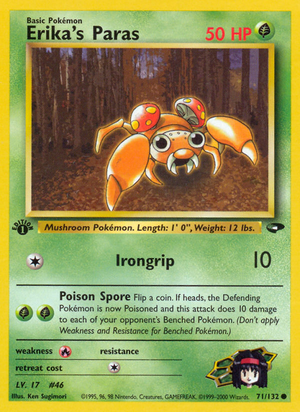 Erika's Paras 71/132 Gym Challenge