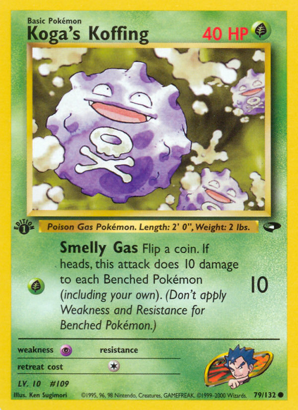 Koga's Koffing 79/132 Gym Challenge
