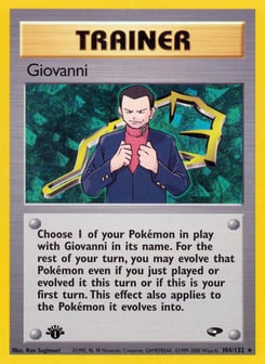 Giovanni 104/132 Gym Challenge
