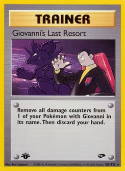 Giovanni's Last Resort 105/132 Gym Challenge