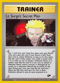 Lt. Surge's Secret Plan 107/132 Gym Challenge
