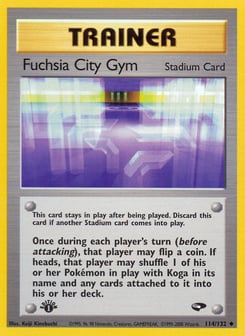 Fuchsia City Gym 114/132 Gym Challenge