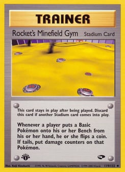 Rocket's Minefield Gym 119/132 Gym Challenge