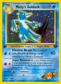 Misty's Golduck 12/132 Gym Challenge