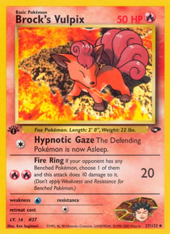 Brock's Vulpix 37/132 Gym Challenge