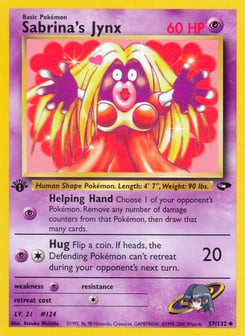 Sabrina's Jynx 57/132 Gym Challenge