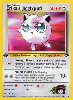 Erika's Jigglypuff 69/132 Gym Challenge