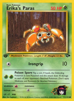 Erika's Paras 71/132 Gym Challenge
