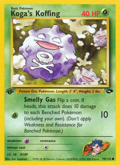 Koga's Koffing 79/132 Gym Challenge