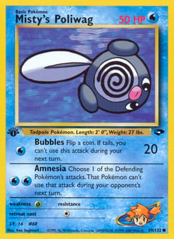 Misty's Poliwag 89/132 Gym Challenge