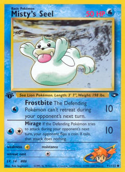 Misty's Seel 91/132 Gym Challenge