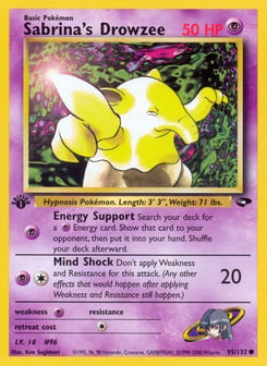 Sabrina's Drowzee 95/132 Gym Challenge