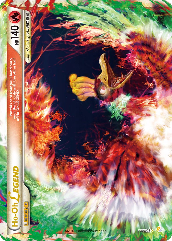 Ho-Oh LEGEND 111/123 HeartGold & SoulSilver