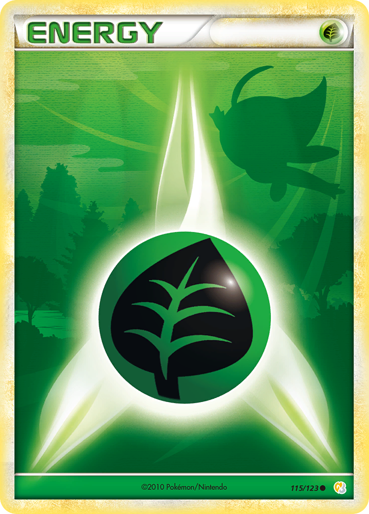 Grass Energy 115/123 HeartGold & SoulSilver