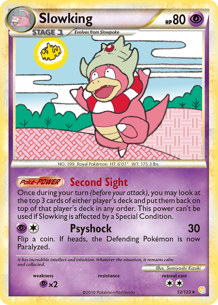 Slowking 12/123 HeartGold & SoulSilver