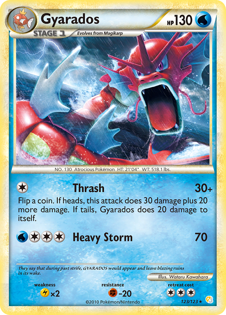 Gyarados 123/123 HeartGold & SoulSilver