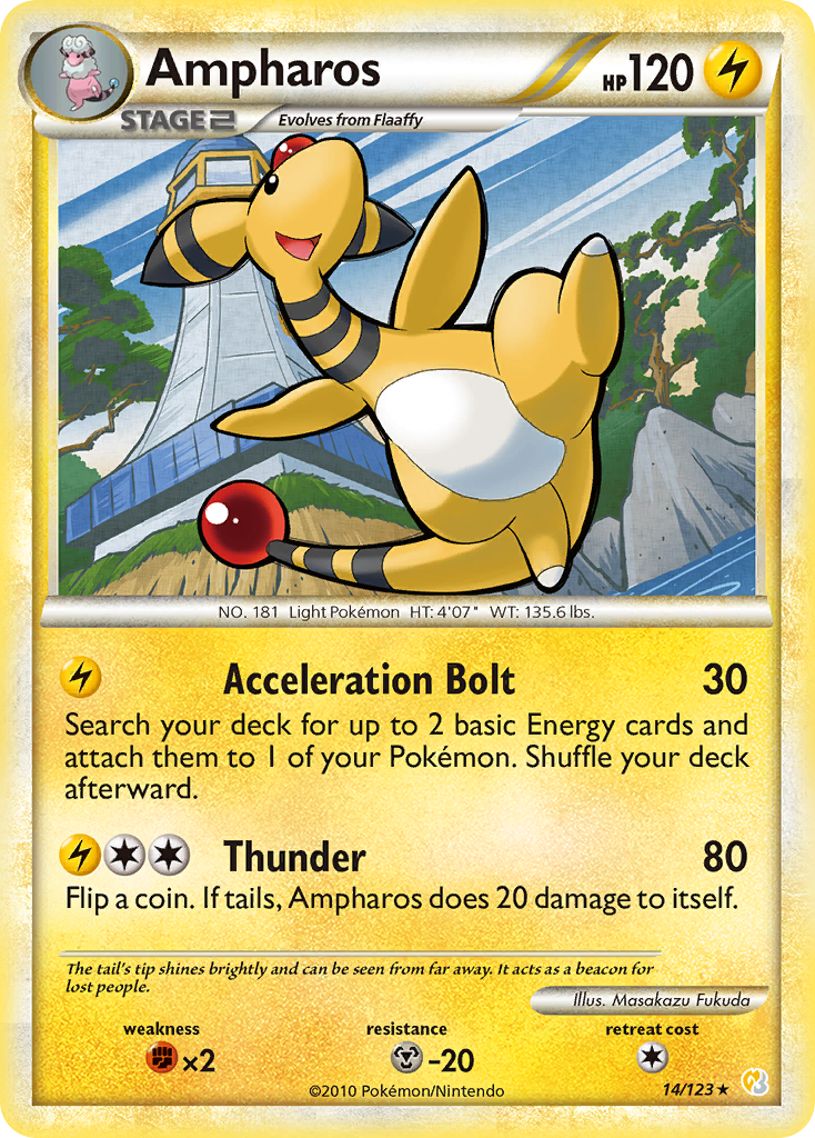 Ampharos 14/123 HeartGold & SoulSilver