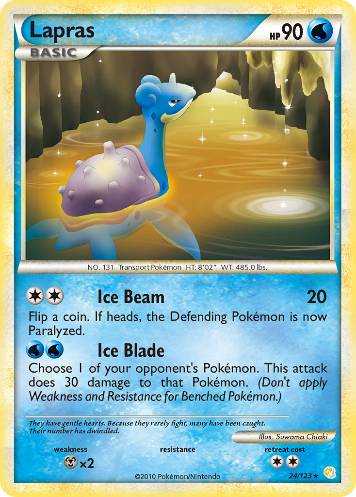 Lapras 24/123 HeartGold & SoulSilver