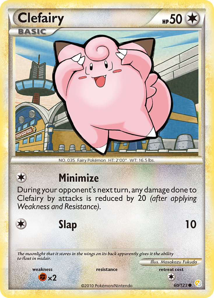 Clefairy 60/123 HeartGold & SoulSilver