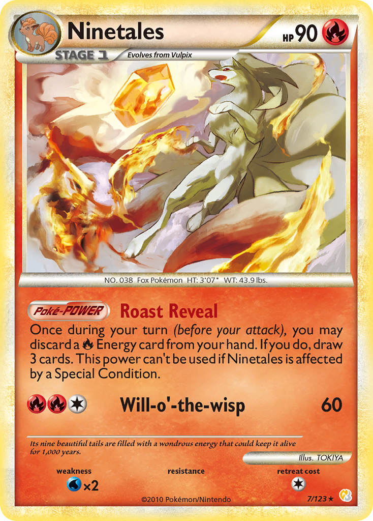 Ninetales 7/123 HeartGold & SoulSilver