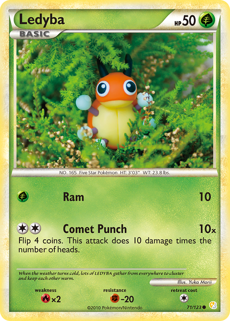 Ledyba 71/123 HeartGold & SoulSilver