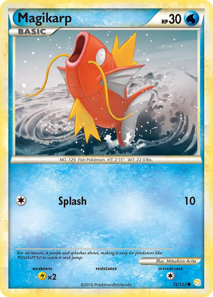 Magikarp 72/123 HeartGold & SoulSilver