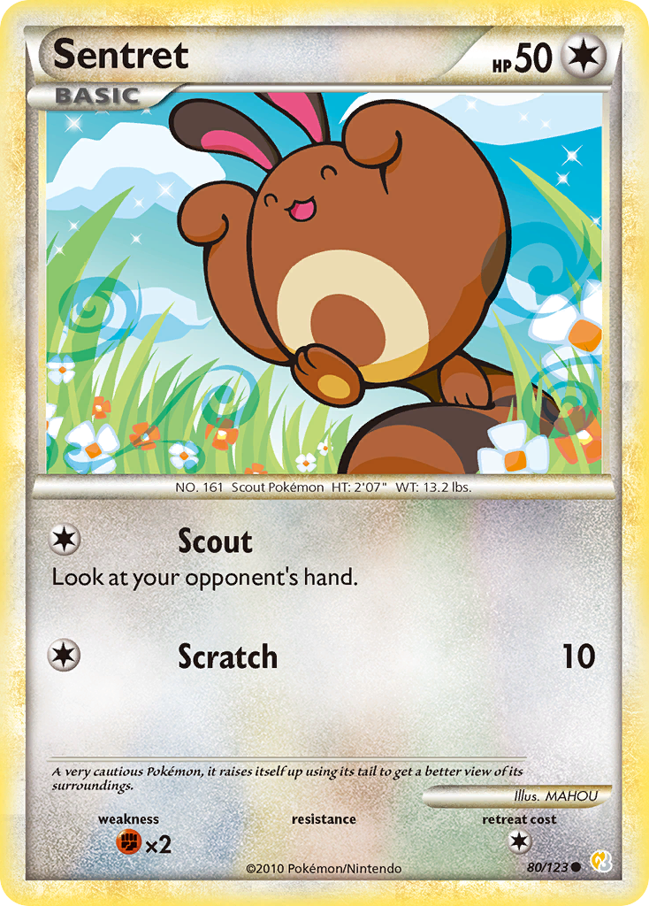 Sentret 80/123 HeartGold & SoulSilver