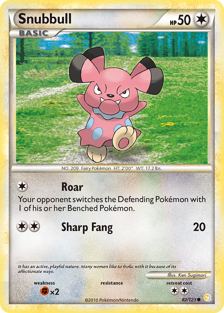 Snubbull 82/123 HeartGold & SoulSilver