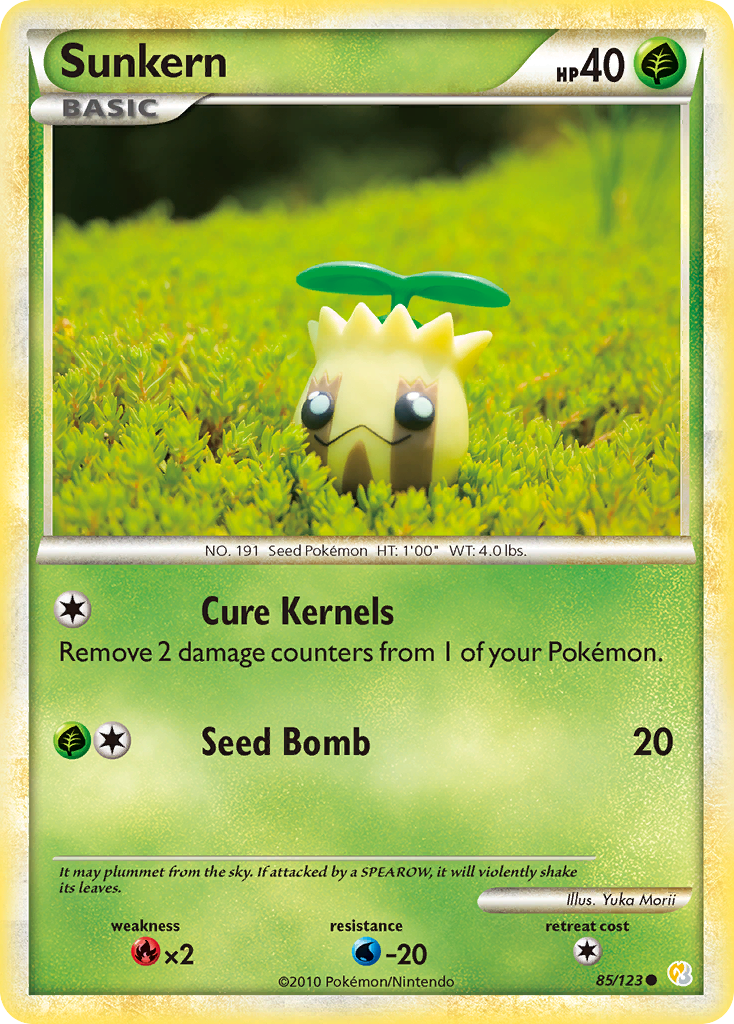 Sunkern 85/123 HeartGold & SoulSilver