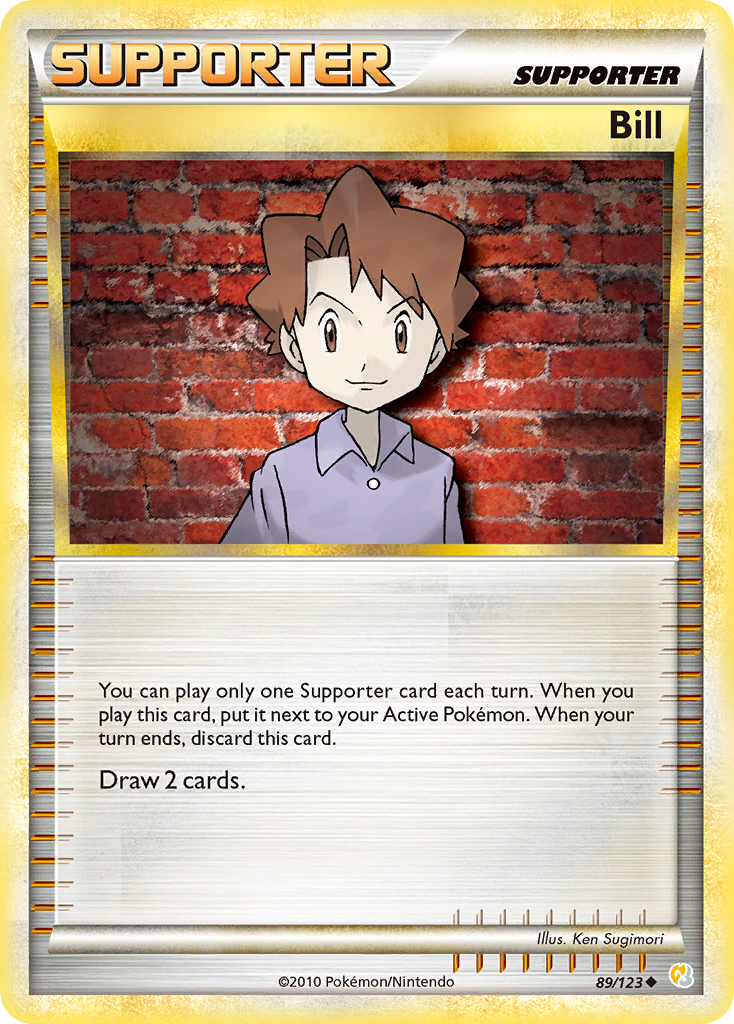 Bill 89/123 HeartGold & SoulSilver