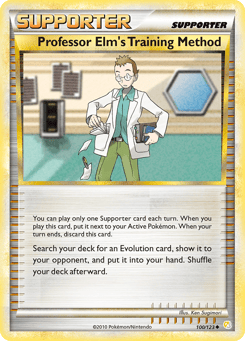 Professor Elm's Training Method 100/123 HeartGold & SoulSilver